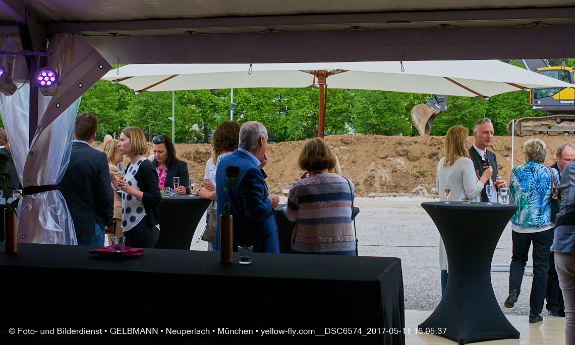 11. Mai 2017 - Grundsteinlegung für die LOGE und dem Kulturquadrat in Neuperlach